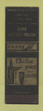 Matchbook Cover - Silver Dollar Cafe Walter Apple WEAR SAMPLE