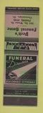 Matchbook Cover - Peck's Funeral Home Champaign IL WORN SAMPLE