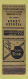 Matchbook Cover - Pioneer Lunch Rainelle WV WORN SAMPLE