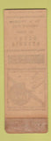 Matchbook Cover - Pioneer Lunch Rainelle WV WORN SAMPLE