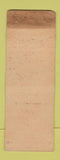 Matchbook Cover - Pop's Place POOR STRIKER SAMPLE