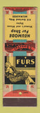 Matchbook Cover - Neumode Fur Shop Milwaukee WI girlie WEAR SAMPLE