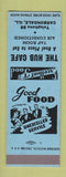Matchbook Cover - The Hub Cafe Carbondale IL low phone # SAMPLE