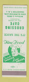Matchbook Cover - Crossing Cafe Cranston RI SAMPLE