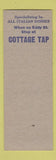 Matchbook Cover - Crossing Cafe Cranston RI SAMPLE
