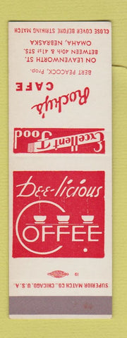 Matchbook Cover - Rocky's Cafe Omaha NE SAMPLE
