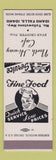 Matchbook Cover - North Hiway Cafe Idaho Falls ID Evan Cropper SAMPLE
