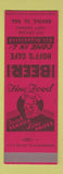 Matchbook Cover - Hoff's Cafe Bowdle SD SAMPLE