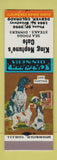 Matchbook Cover - King Neptune's Cafe Denver Colorado SAMPLE