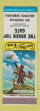 Matchbook Cover - Green Top Cafe Beatrice NE SAMPLE