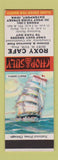 Matchbook Cover - Roxy Cafe Davenport IA Chinese  SAMPLE