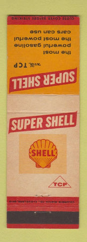 Matchbook Cover - Shell oil gas TCP