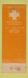 Matchbook Cover - Shell oil gas Aviation Ground Crew Service WEAR