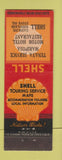 Matchbook Cover - Shell oil gas Tenaya Mariposa AZ Motor Hotel Yosemite? CA