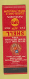 Matchbook Cover - Shell oil gas RPR