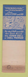 Matchbook Cover - Shell oil gas Ask Your Salesman