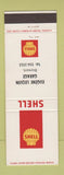 Matchbook Cover - Shell oil gas Bromont QC