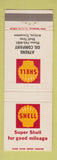 Matchbook Cover - Shell oil gas Athens TN