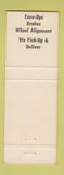 Matchbook Cover - Shell oil gas Don's Eugene OR