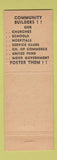 Matchbook Cover - Shell oil gas E Burr Miller Salem OR