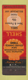 Matchbook Cover - Shell oil gas Bellingham WA?