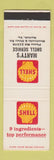 Matchbook Cover - Shell oil gas Marty's Norfolk VA
