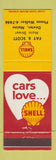 Matchbook Cover - Shell oil gas Fay & Scott Dexter ME