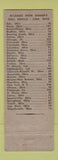 Matchbook Cover - Shell oil gas Shaner's Lima OH