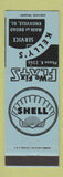 Matchbook Cover - Shell oil gas Kelly's Knoxville IL