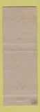 Matchbook Cover - Shell oil gas Burns Chicago IL Tankel Drugs