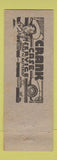 Matchbook Cover - Shell oil gas Bank Houston TX