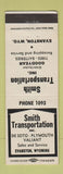Matchbook Cover - Smith DeSoto Plymouth Valiant Evanston WY Goodyear Tires