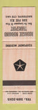 Matchbook Cover - Rodrigue Normand Transport Chrysler Hauterive QC?
