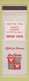 Matchbook Cover - Manus Motors DeSoto Freeport IL