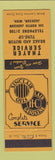Matchbook Cover - Sinclair oil gas Thayer Jackson MI