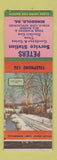 Matchbook Cover - Sinclair oil gas Peters Ringgold GA Goodyear Tires
