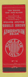 Matchbook Cover - Sinclair oil gas Archie Stubbs Dover DE