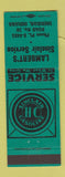Matchbook Cover - Sinclair oil gas Lambert's Sheridan IN