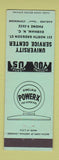 Matchbook Cover - Sinclair oil gas University Service Durham NC