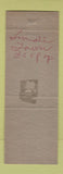 Matchbook Cover - Sinclair oil gas Glockzin's Store Grey Eagle MN