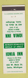 Matchbook Cover - Ionia Inn MI