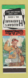 Matchbook Cover - Halligan's Hardware Lincoln Park MI