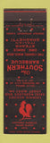 Matchbook Cover - Southern BBQ Grand Rapids MI Rooster