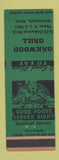 Matchbook Cover - Oakwood Grill Melvindale MI MISCUT