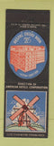 Matchbook Cover - Warm Friend Tavern Holland MI windmill