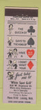 Matchbook Cover - White Spot Grill Lansing MI