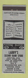 Matchbook Cover - Larry's Second Hand Store Lansing MI