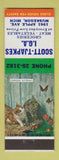Matchbook Cover - Scott Tjapkes IGA Grocery Muskegon MI