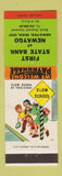 Matchbook Cover - First State Bank Newaygo MI