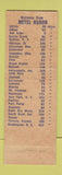 Matchbook Cover - Hotel Huron Ypsilanti MI